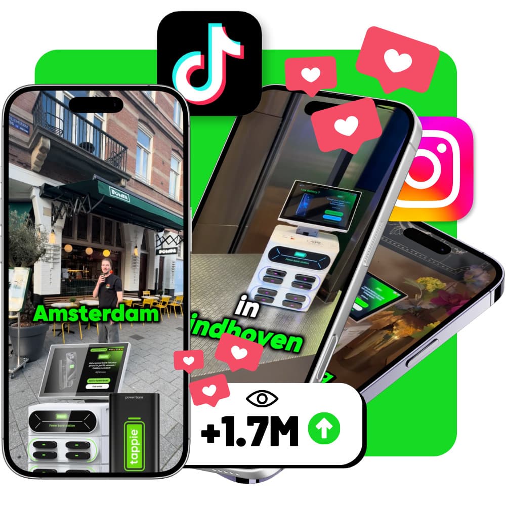 Tappie auf Social Media - TikTok- und Instagram-Content