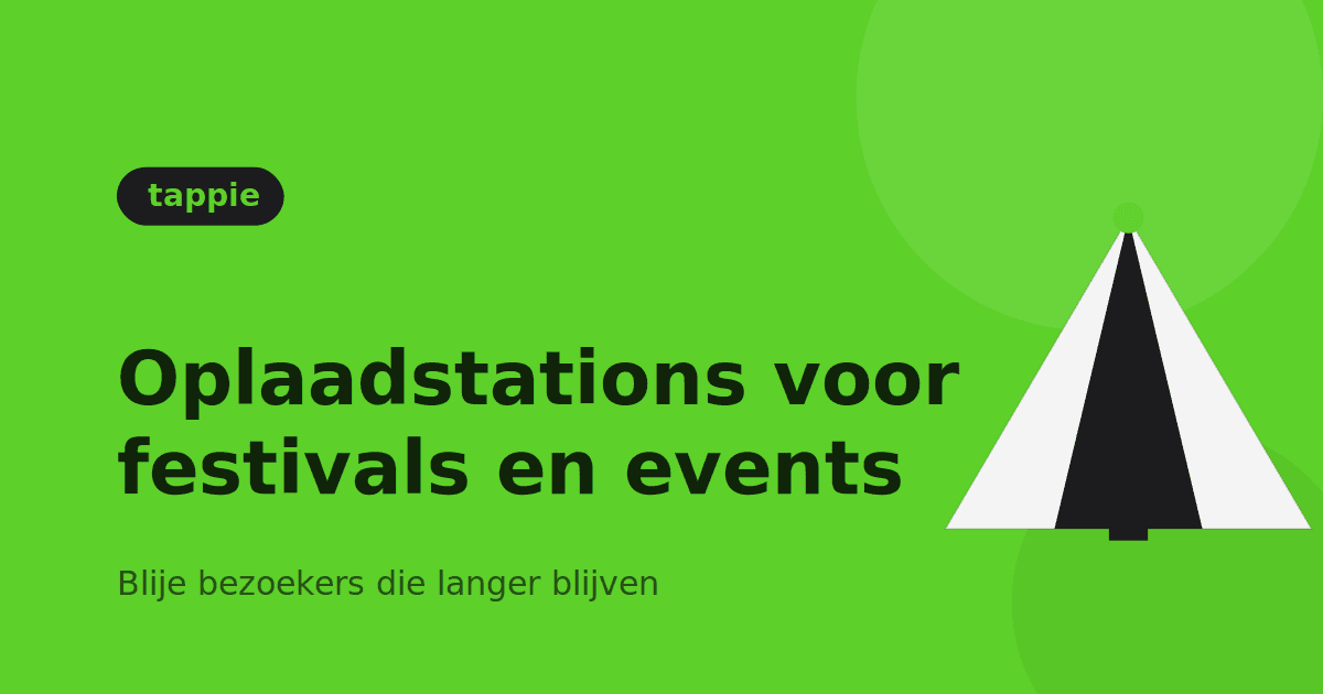 Ladestation für Festivals und Events