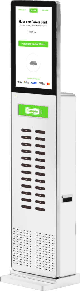 Tappie XXL indoor, freistehende Powerbank-Säule
